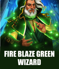 Fire Blaze: Green Wizard