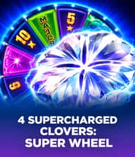 4 Supercharged Clovers: Super Wheel