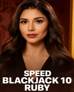 Live - SPEED BLACKJACK 10 RUBY