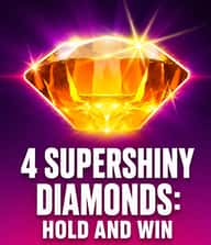 4 Supershiny Diamonds: Hold and Win