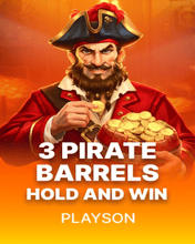 3 Pirate Barrels: Hold and Win