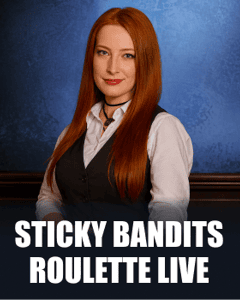 Sticky Bandits Roulette Live