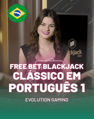 Free Bet Blackjack Clássico em Português 1