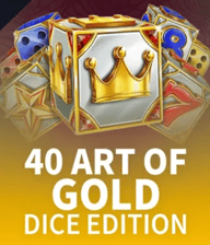 40 Art Of Gold Dice Edition
