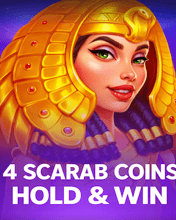 4 Scarab Coins: Hold and Win